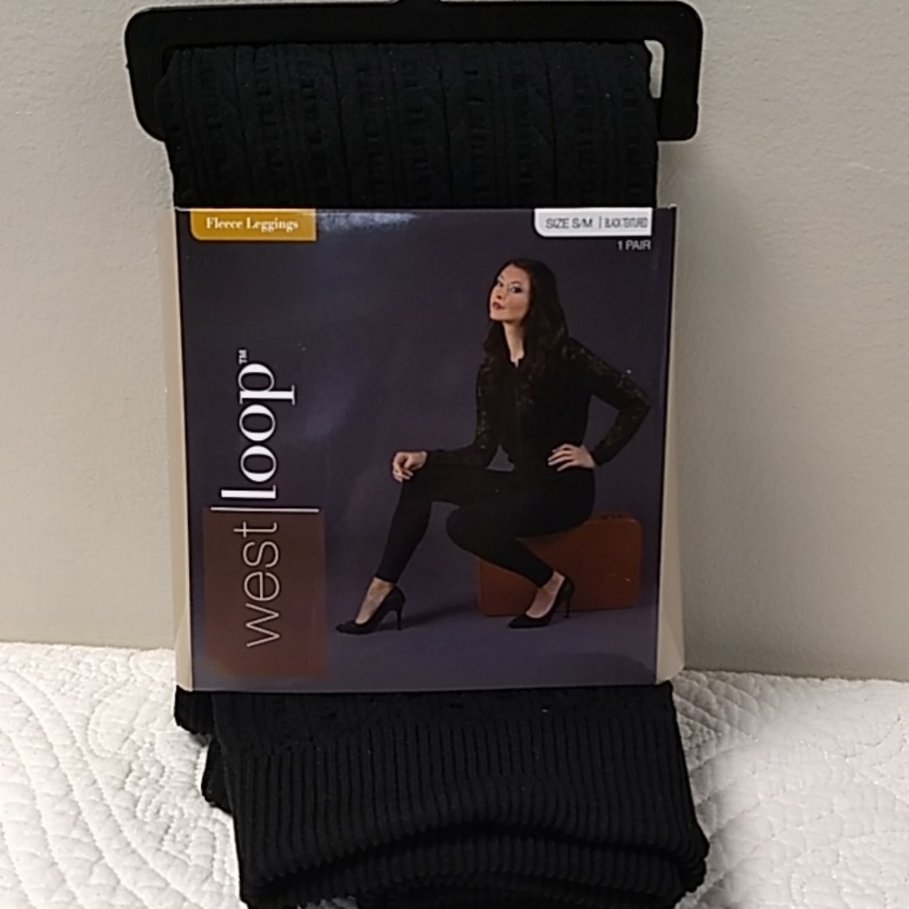 West loop fleece leggings